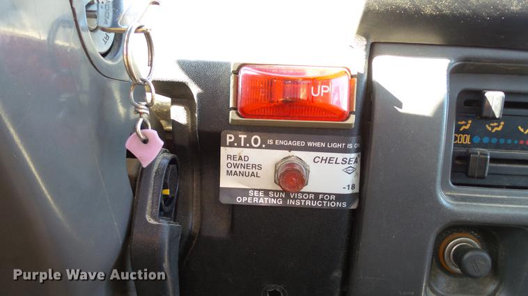 image for item DD7407 2003 Isuzu NPR dump flatbed truck