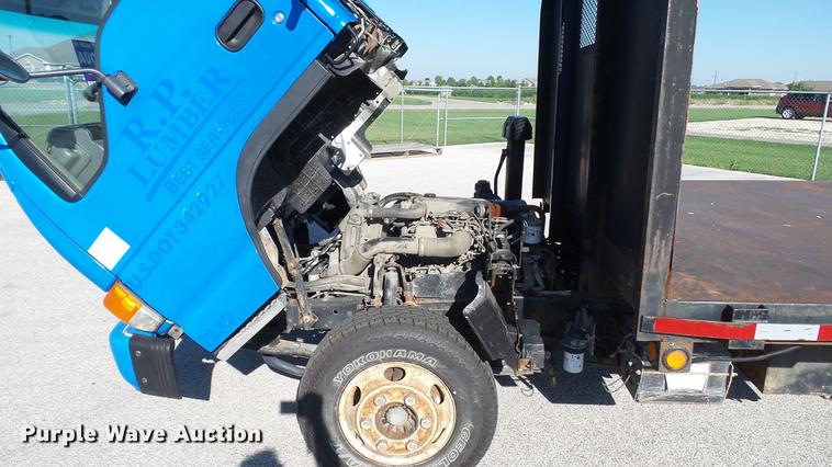 image for item DD7407 2003 Isuzu NPR dump flatbed truck