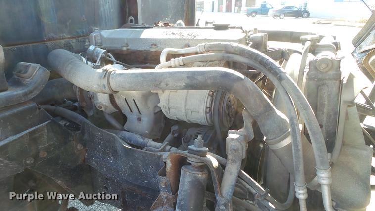 image for item DD7407 2003 Isuzu NPR dump flatbed truck