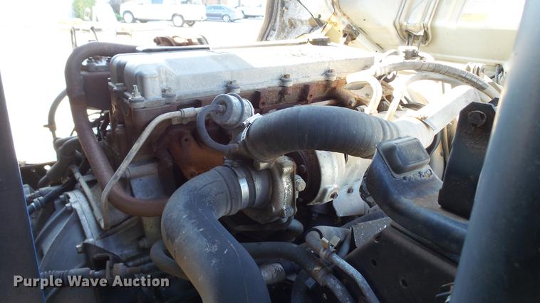 image for item DD7407 2003 Isuzu NPR dump flatbed truck