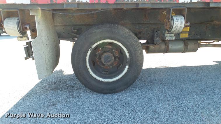 image for item DD7407 2003 Isuzu NPR dump flatbed truck