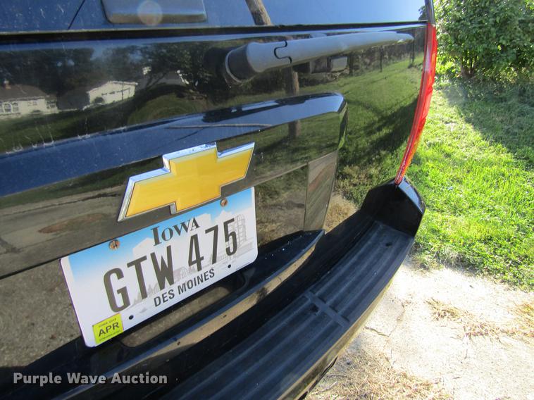 image for item DF3860 2012 Chevrolet Tahoe Police SUV