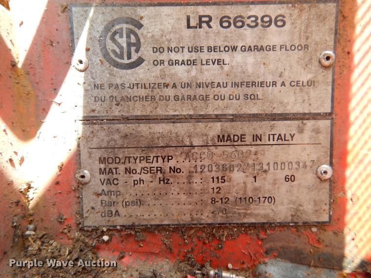 image for item DK9858 Accu-Turn 5602 tire machine