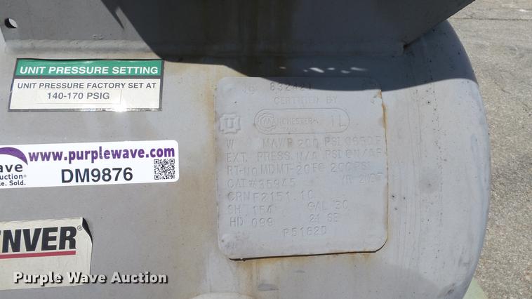 image for item DM9876 Gardner Denver HGR7-3K air compressor