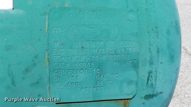 image for item DM9879 Gardner Denver HGR7-3K air compressor