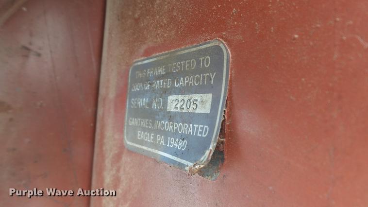 image for item DM9881 Strad Hoad 3-15-15 Gantry crane