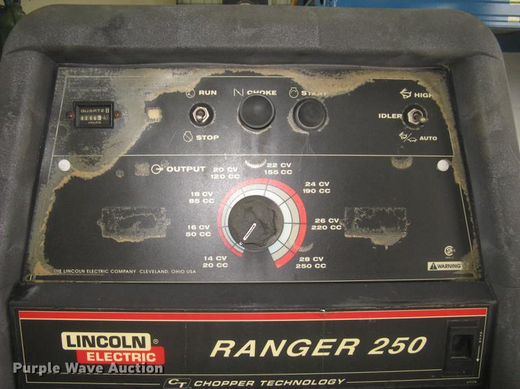 image for item DQ9735 Lincoln Electric Ranger 250 welder/generator