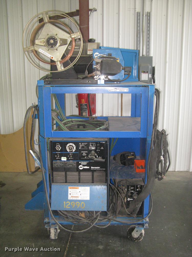Miller Shopmaster 300 Ac Dc Welding Power Source Item Dq97