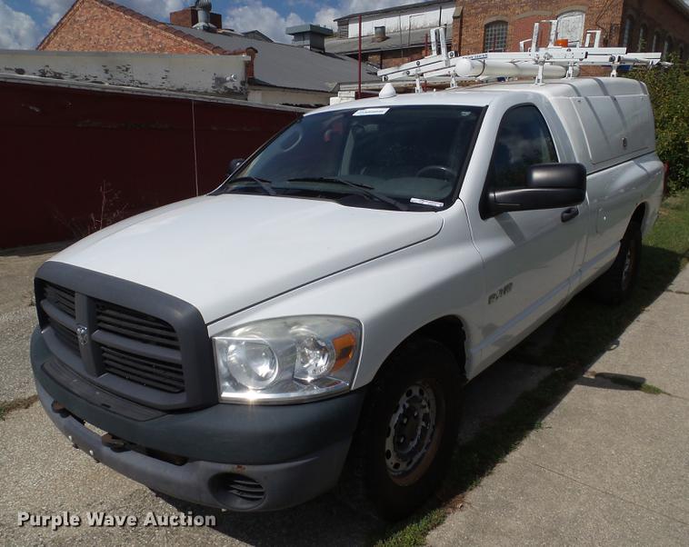 image for item DZ9429 2008 Dodge Ram 1500 pickup truck