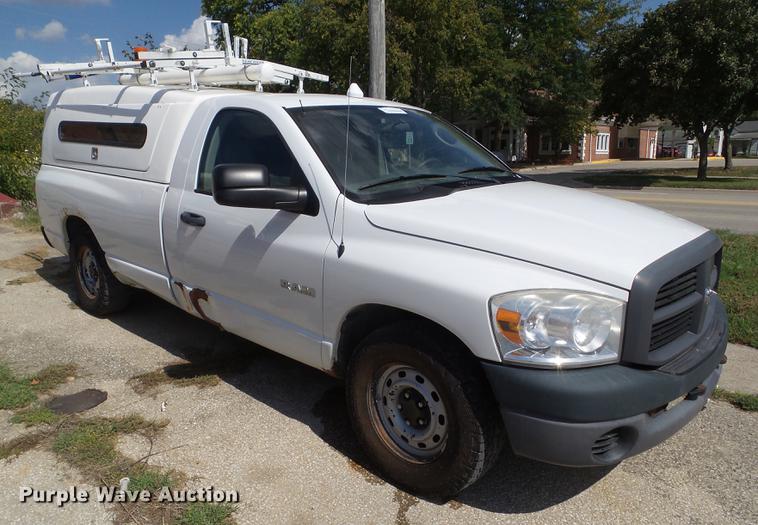 image for item DZ9429 2008 Dodge Ram 1500 pickup truck