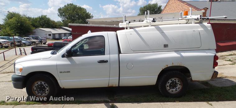 image for item DZ9429 2008 Dodge Ram 1500 pickup truck