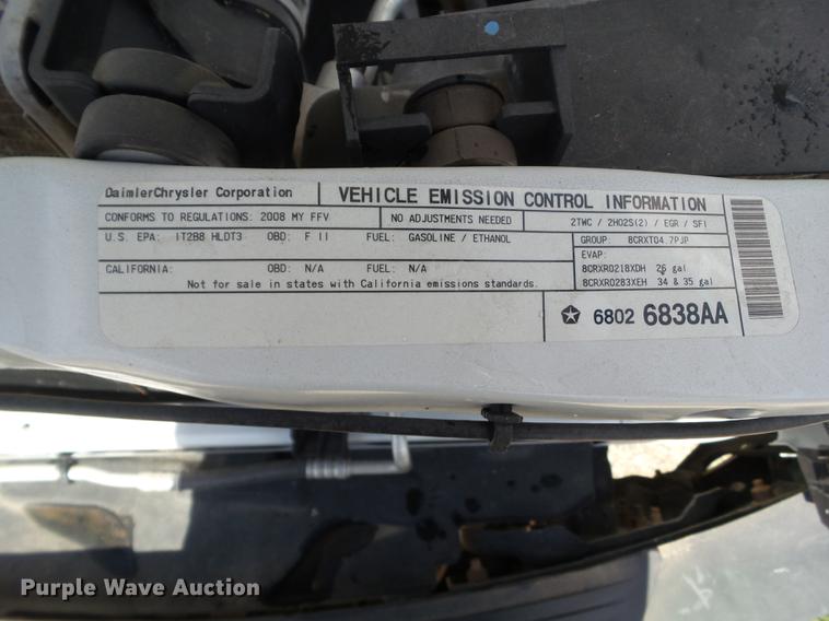 image for item DZ9429 2008 Dodge Ram 1500 pickup truck