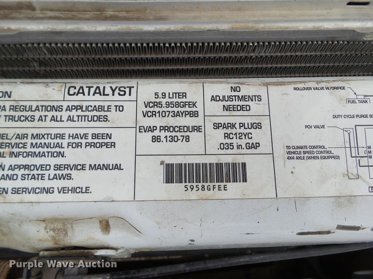 image for item DZ9430 1997 Dodge Ram 1500 pickup truck