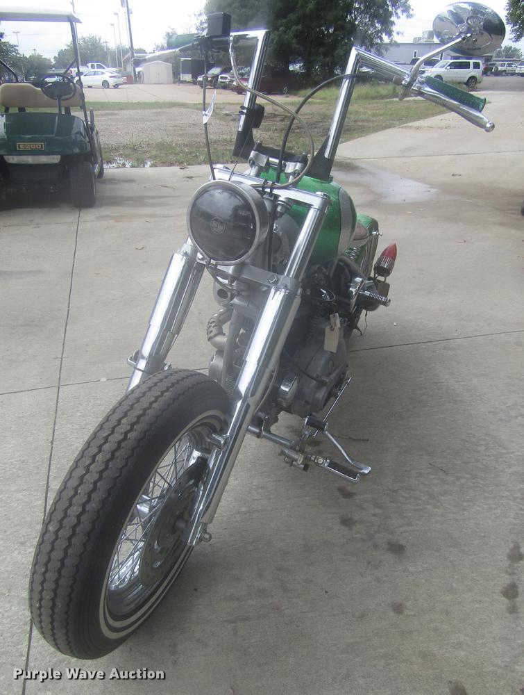 image for item EH9273 1980 Harley Davidson motorcycle