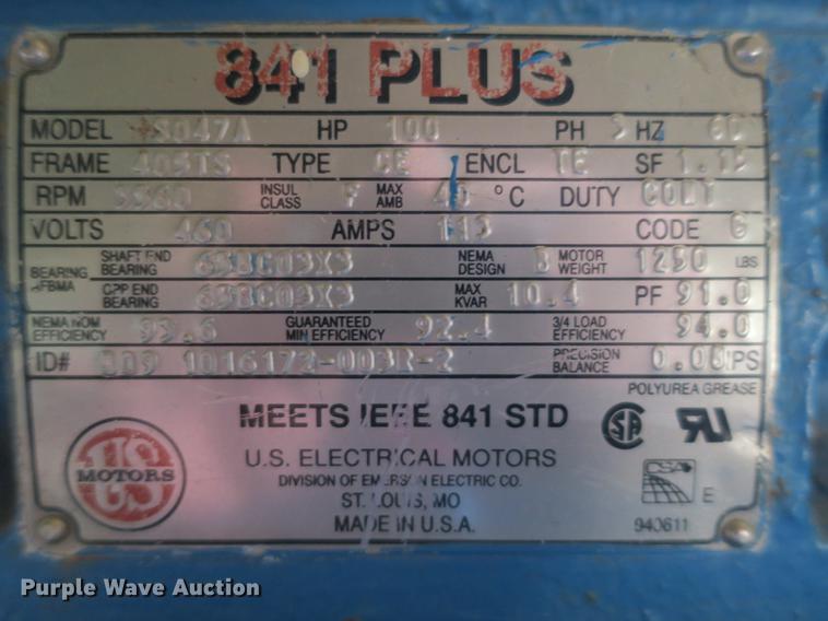 image for item EO9355 US Electric Motors 5047A electric motor