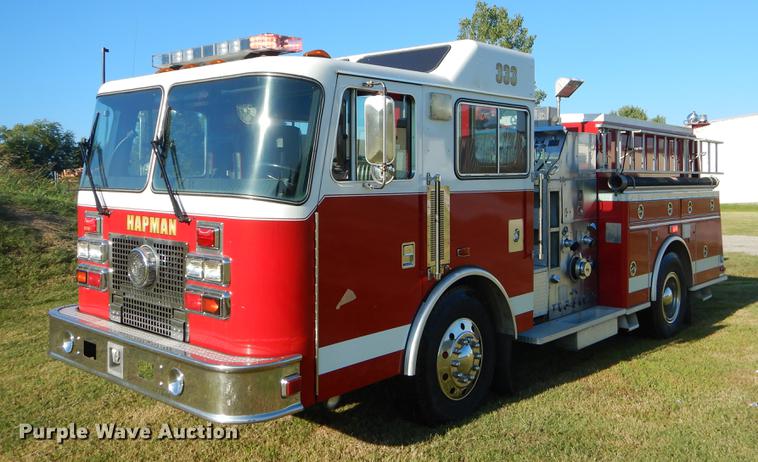 image for item EO9572 1993 KME Renegade Custom SFD fire truck