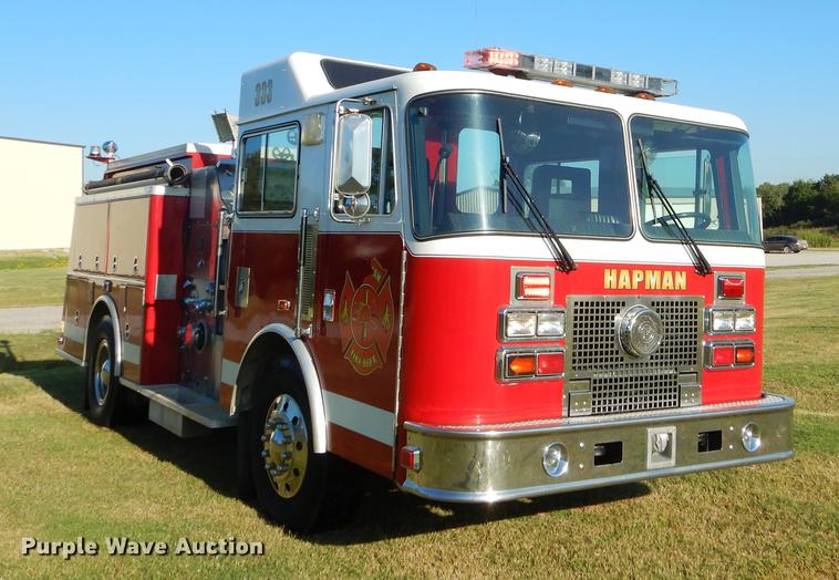 image for item EO9572 1993 KME Renegade Custom SFD fire truck