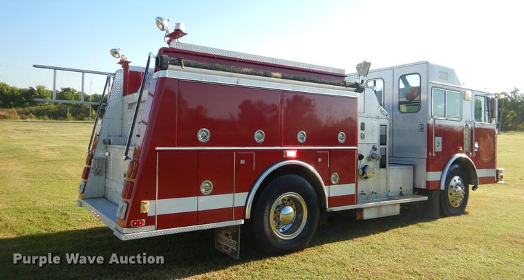 image for item EO9572 1993 KME Renegade Custom SFD fire truck