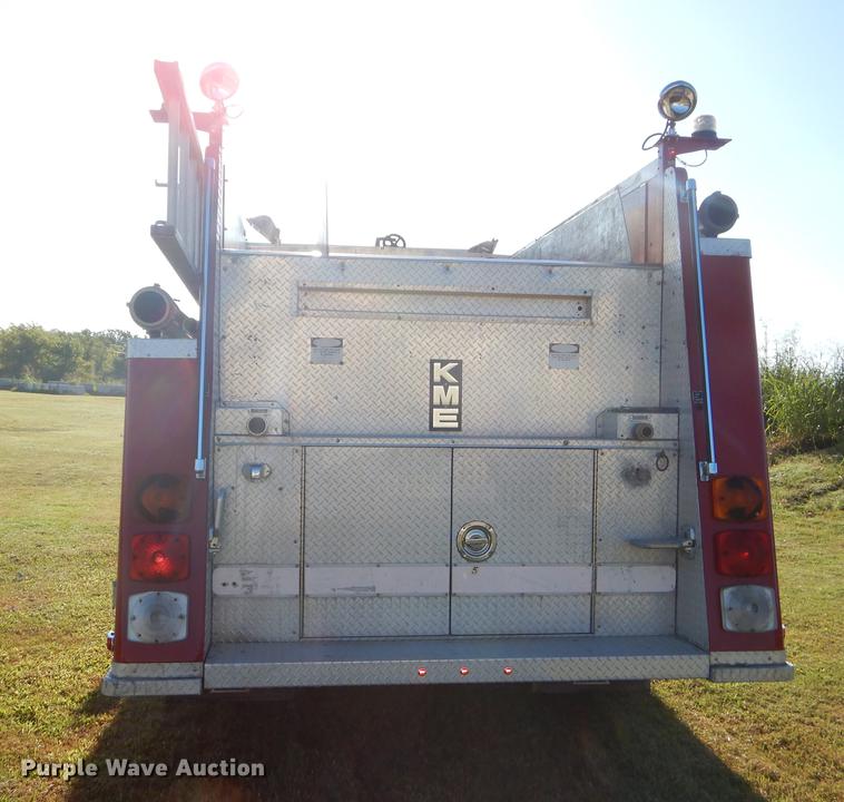 image for item EO9572 1993 KME Renegade Custom SFD fire truck