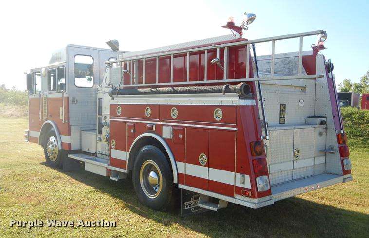 image for item EO9572 1993 KME Renegade Custom SFD fire truck