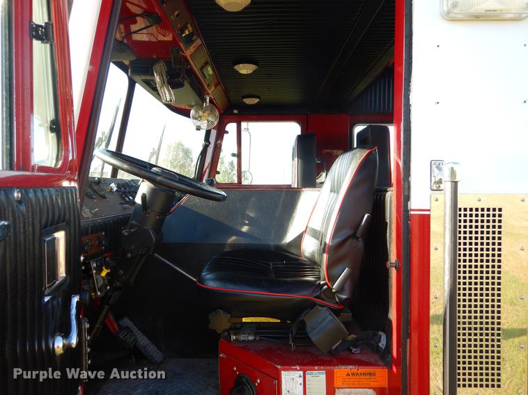 image for item EO9572 1993 KME Renegade Custom SFD fire truck