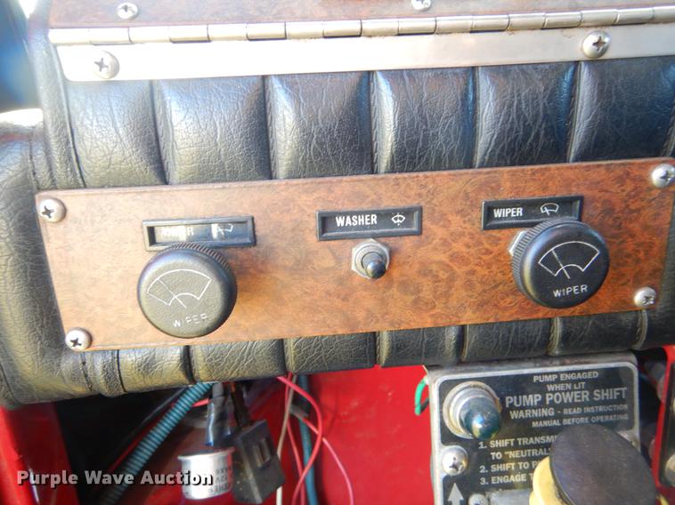 image for item EO9572 1993 KME Renegade Custom SFD fire truck