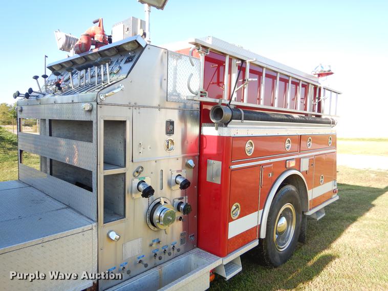 image for item EO9572 1993 KME Renegade Custom SFD fire truck