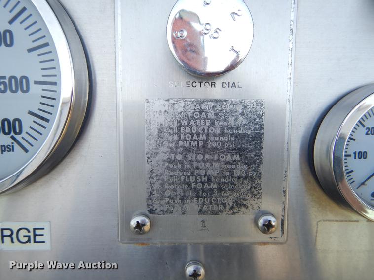 image for item EO9572 1993 KME Renegade Custom SFD fire truck