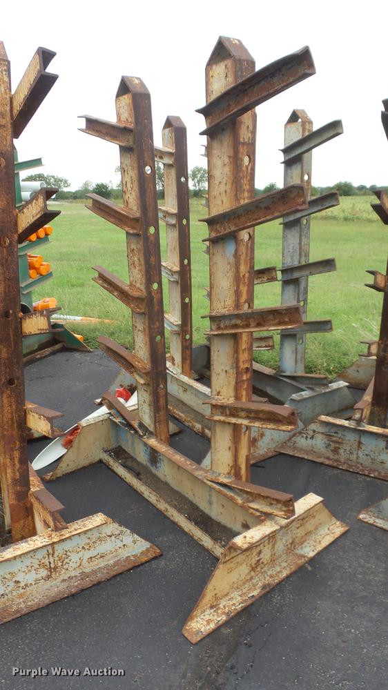 image for item FO9052 (6) steel pipe racks