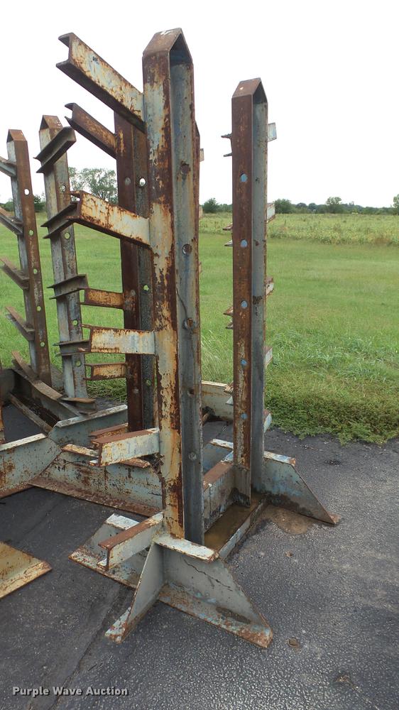 image for item FO9052 (6) steel pipe racks