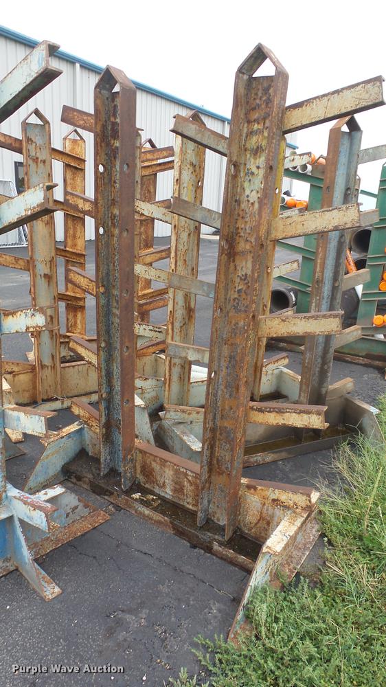 image for item FO9052 (6) steel pipe racks