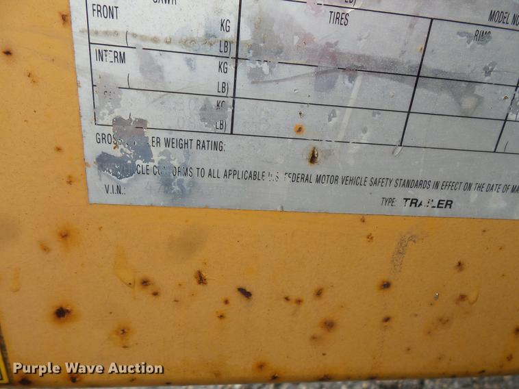 image for item FT9828 1999 Redi Haul utility trailer