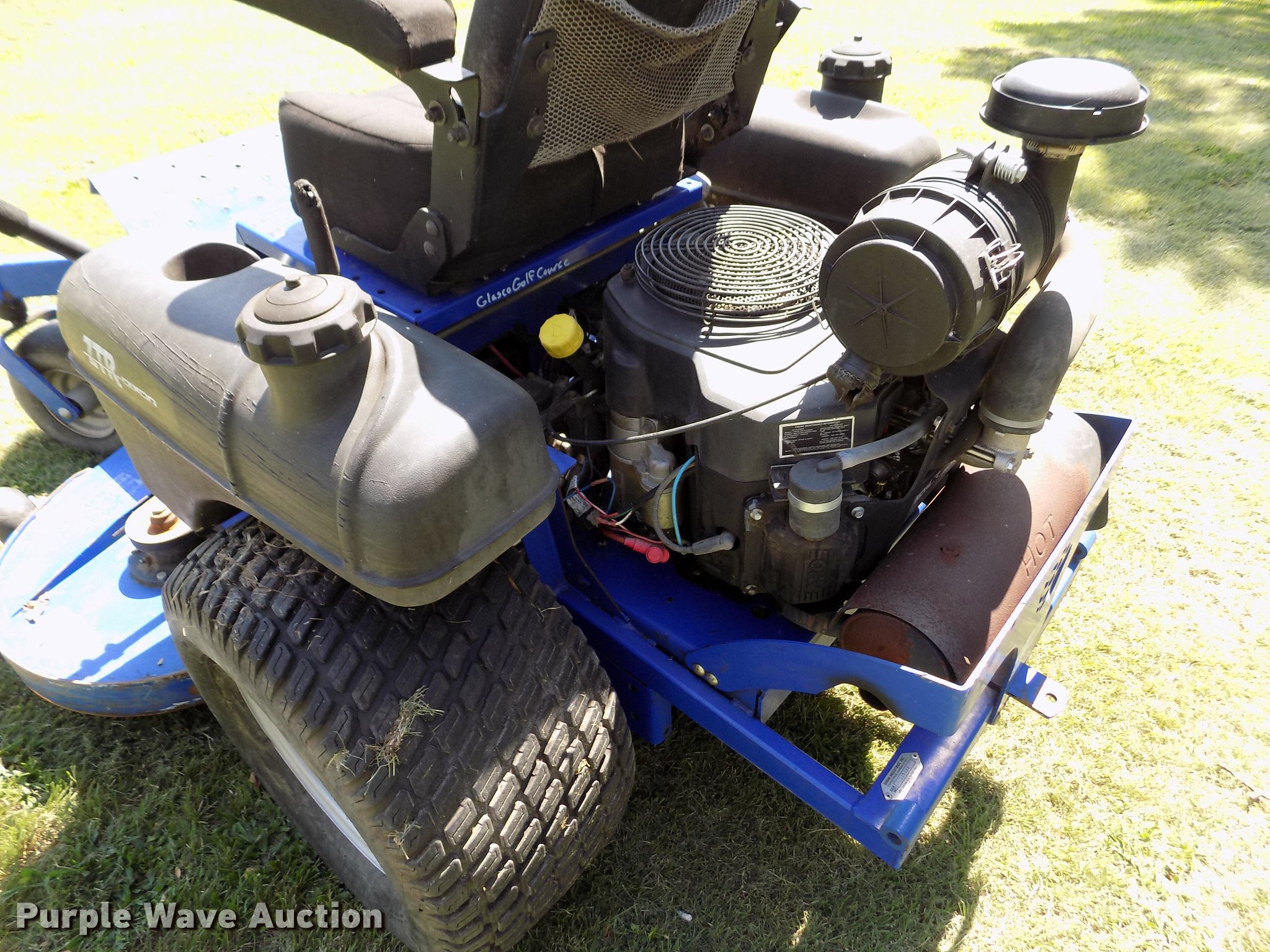 2006 Dixon Grizzly ZTR lawn mower in Glasco, KS Item ER9087 sold