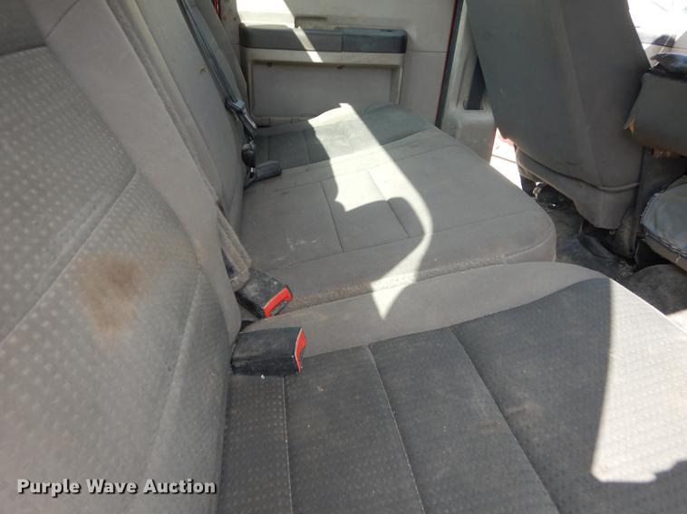 image for item DB8297 2009 Ford F350 Super Duty XL Crew Cab pickup truck cab and chassis