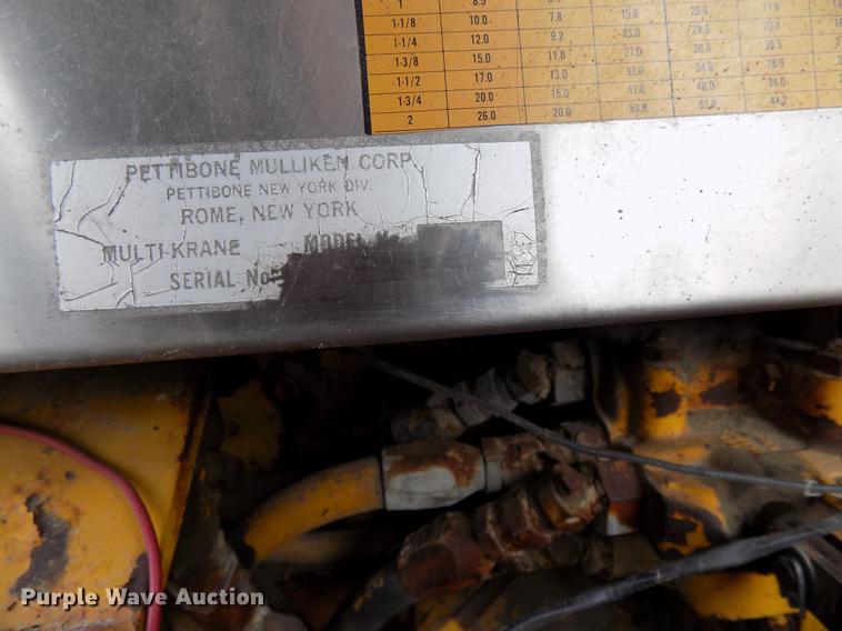 image for item DB8582 Pettibone MultiKrane 25 crane