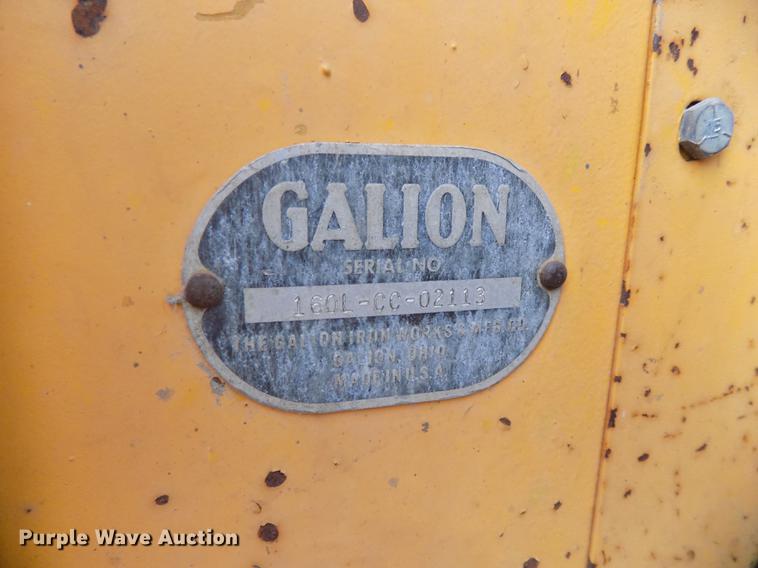 image for item DB8584 1966 Galion 160L rigid frame motor grader