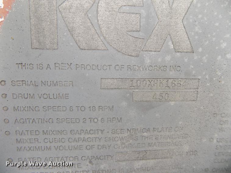 image for item DB8587 1995 Volvo Aero ACL ready mix truck