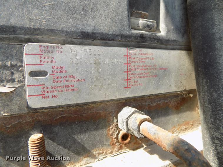 image for item DB8588 1995 Volvo Aero ACL ready mix truck