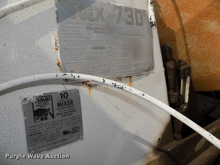 image for item DB8588 1995 Volvo Aero ACL ready mix truck