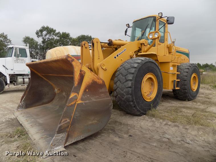 image for item DB8589 2001 Kawasaki 90Z IV wheel loader