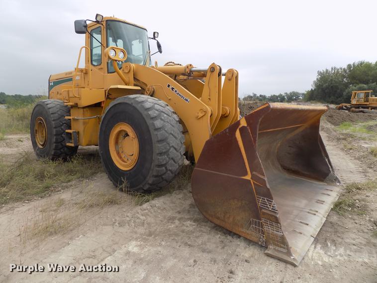 image for item DB8589 2001 Kawasaki 90Z IV wheel loader