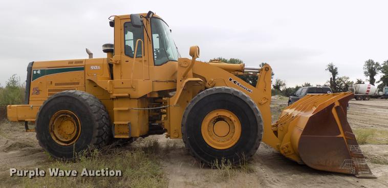 image for item DB8589 2001 Kawasaki 90Z IV wheel loader