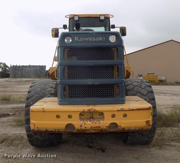 image for item DB8589 2001 Kawasaki 90Z IV wheel loader