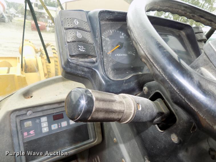 image for item DB8589 2001 Kawasaki 90Z IV wheel loader