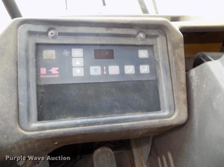 image for item DB8589 2001 Kawasaki 90Z IV wheel loader