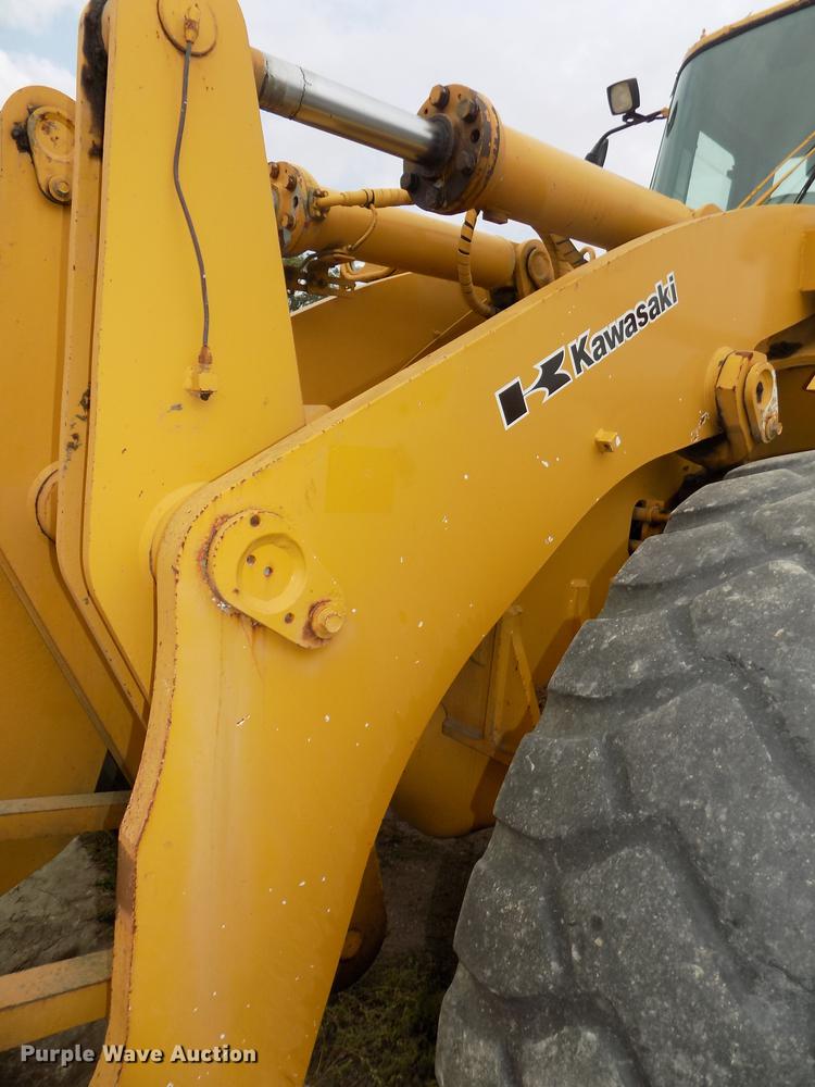 image for item DB8589 2001 Kawasaki 90Z IV wheel loader