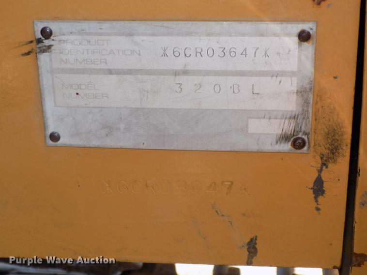 image for item DB8598 1999 Caterpillar 320B L excavator