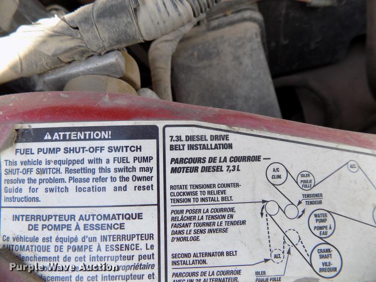 image for item DB8611 2000 Ford F550 Super Duty service truck with crane