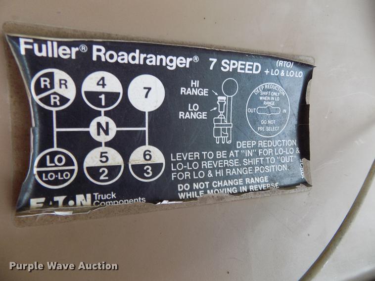 image for item DB8614 1987 International 2574 ready mix truck