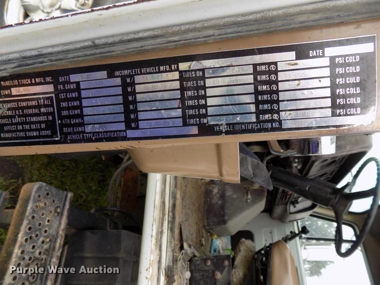 image for item DB8614 1987 International 2574 ready mix truck